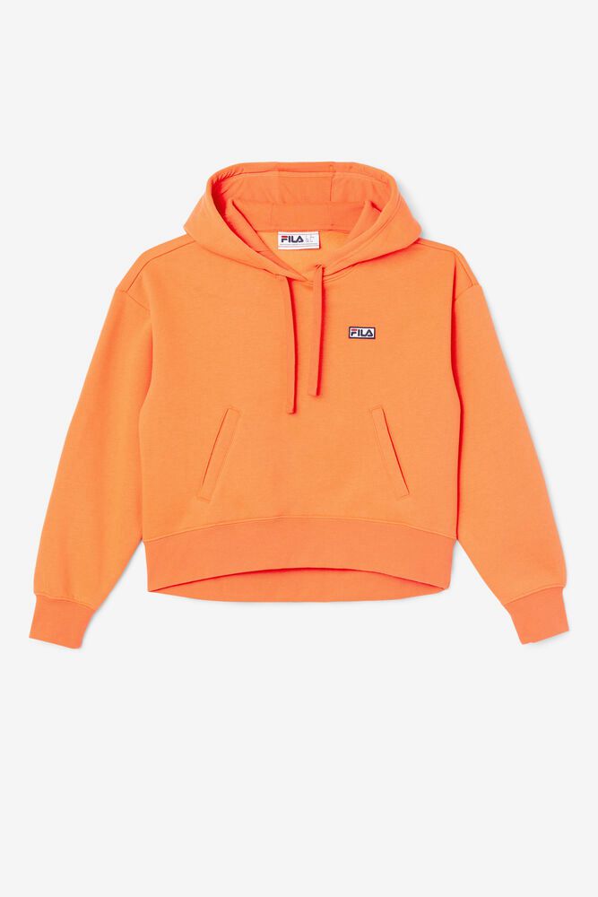 Fila Hoodie Womens Orange Marina - Ireland 85097-BUMA